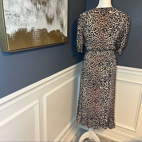 Faithfull The Brand Abbey Midi Wrap Dress - Picture 10 of 14